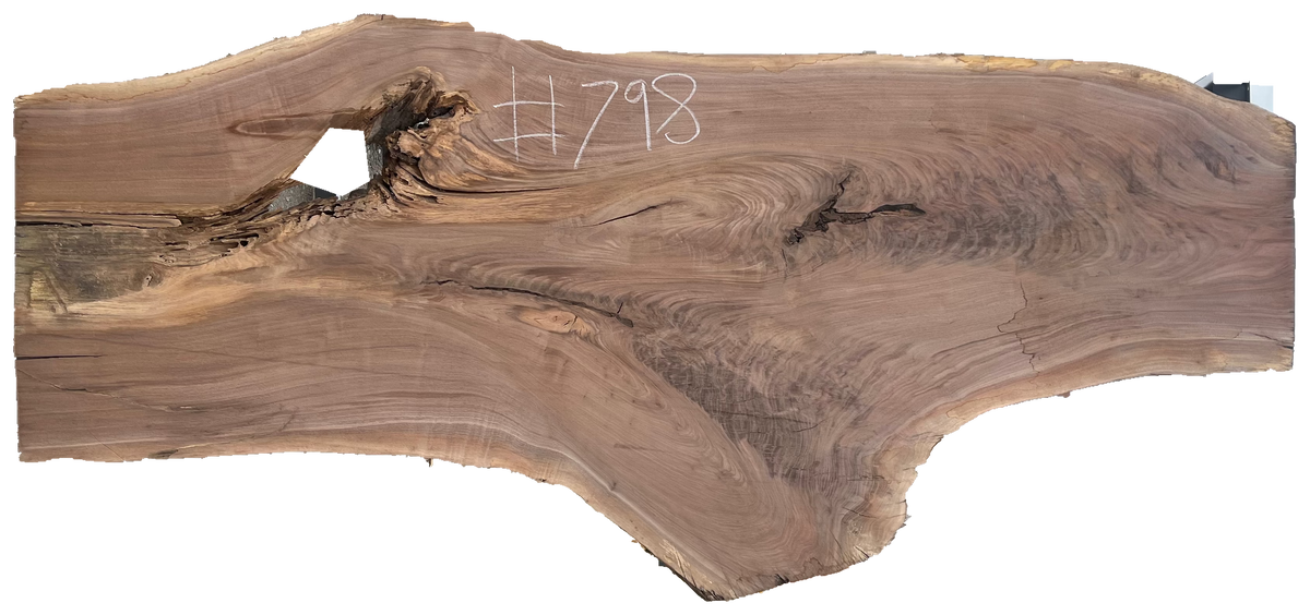 Black Walnut 8/4 Live Edge #798