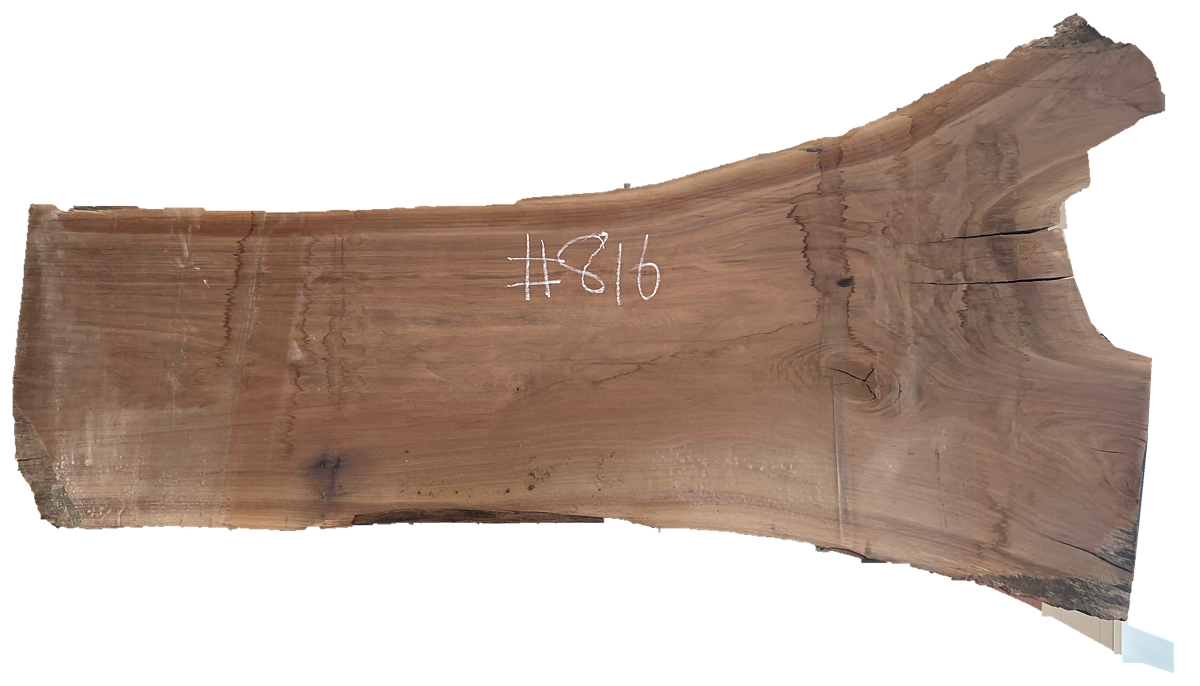 Black Walnut 8/4 Live Edge #816