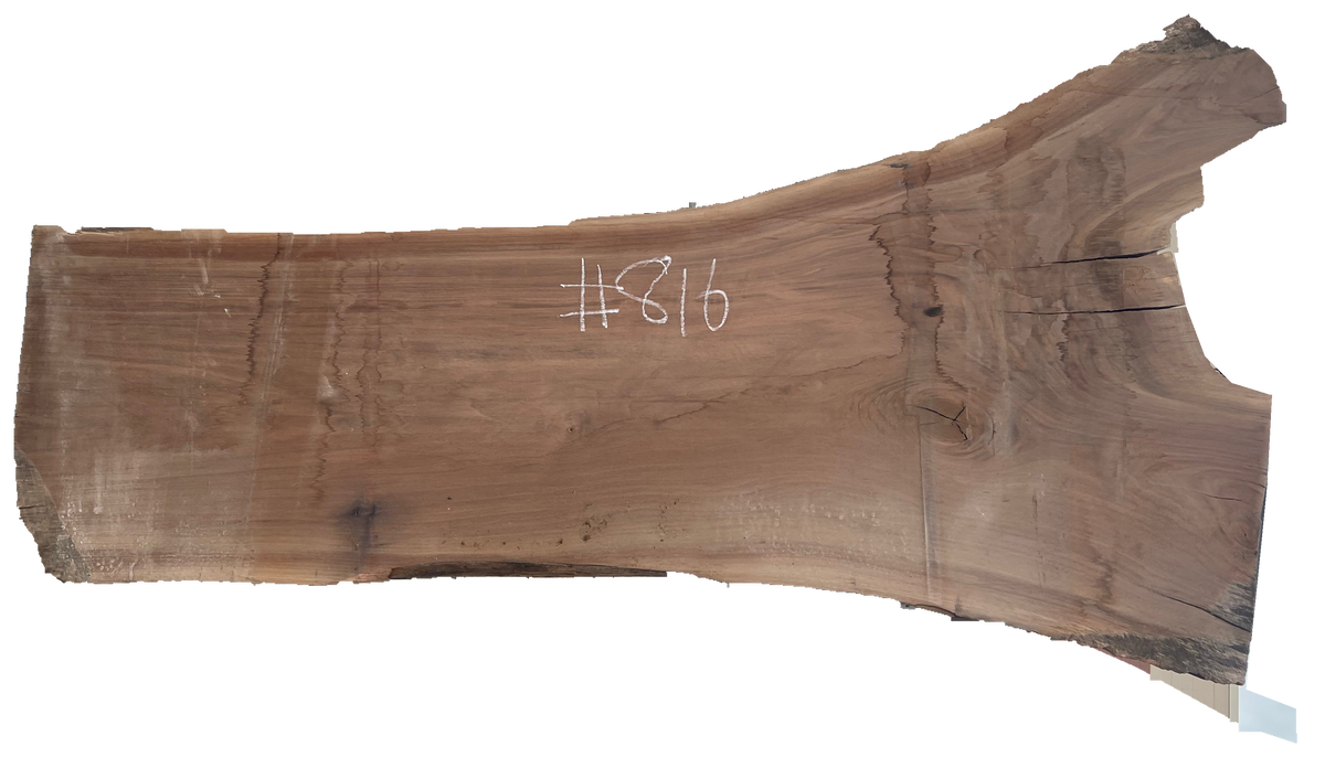 Black Walnut 8/4 Live Edge #816
