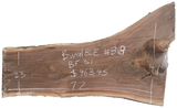 Black Walnut 8/4 Live Edge #818