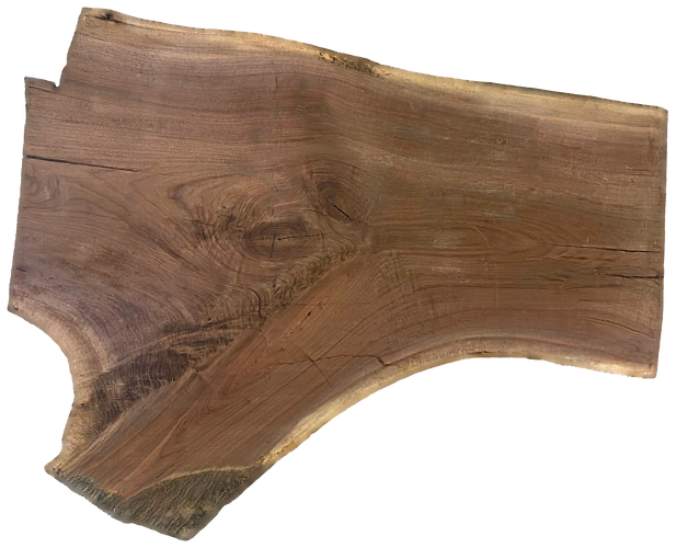 Black Walnut 10/4 Live Edge #590