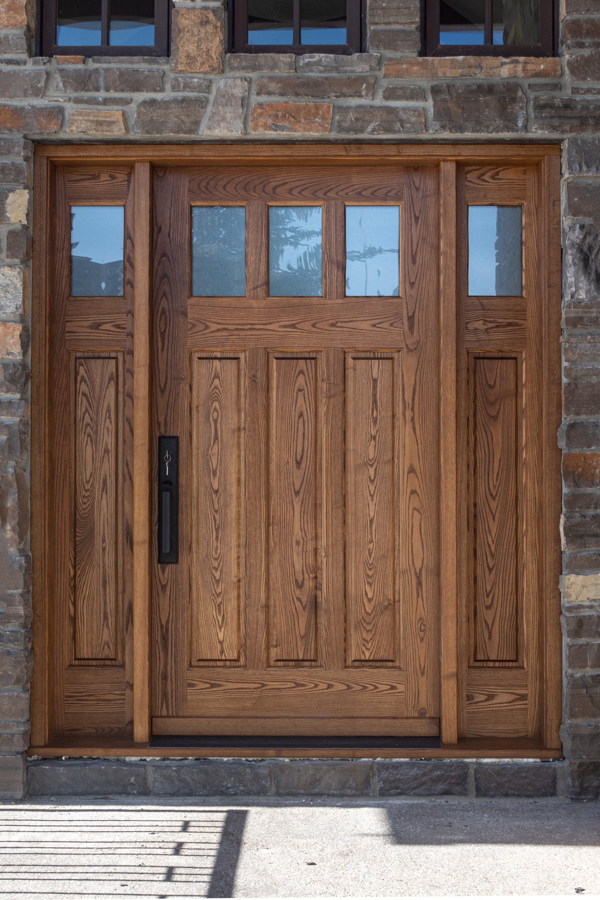 Ash Raised Panel Exterior Door