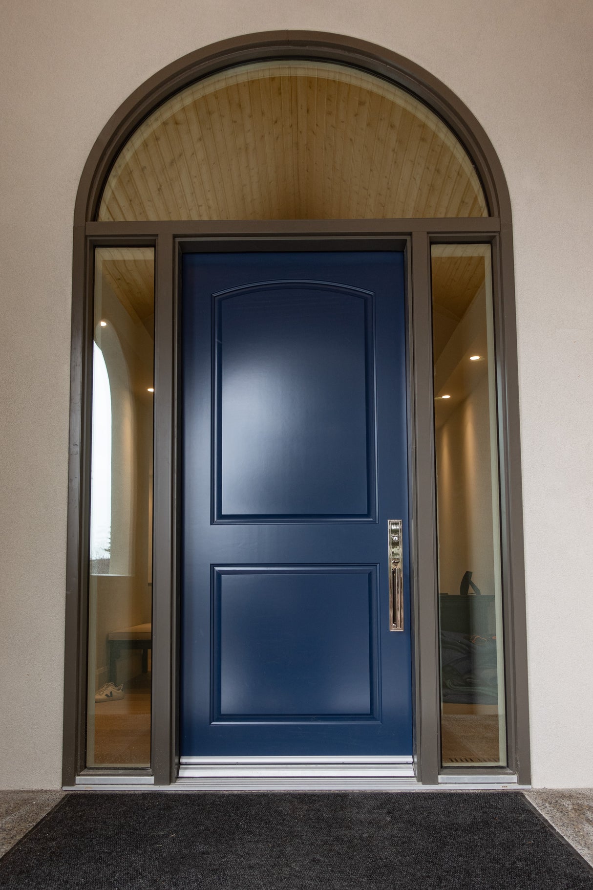 Navy Door in Solid Maple