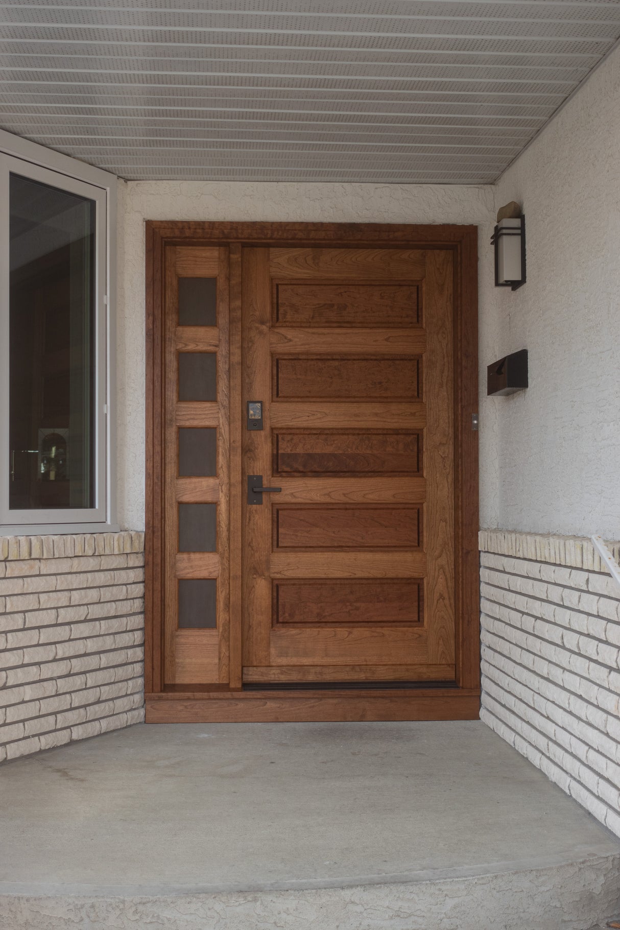 Cherry Exterior Door