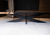 4" Thick Maple Burl Dining Table