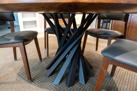 Walnut Burl Gaming Table