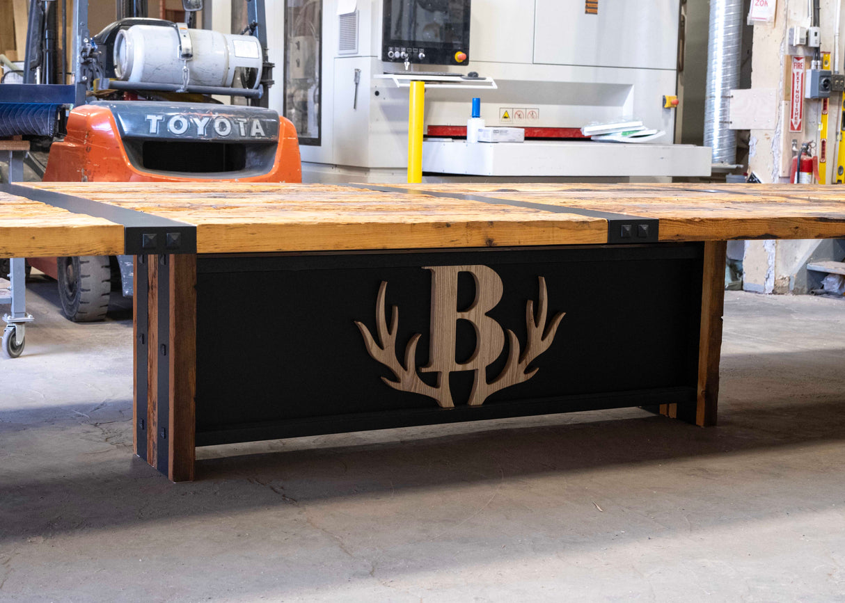 24' Reclaimed Pine Dining Table