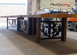 24' Reclaimed Pine Dining Table