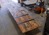 24' Reclaimed Pine Dining Table