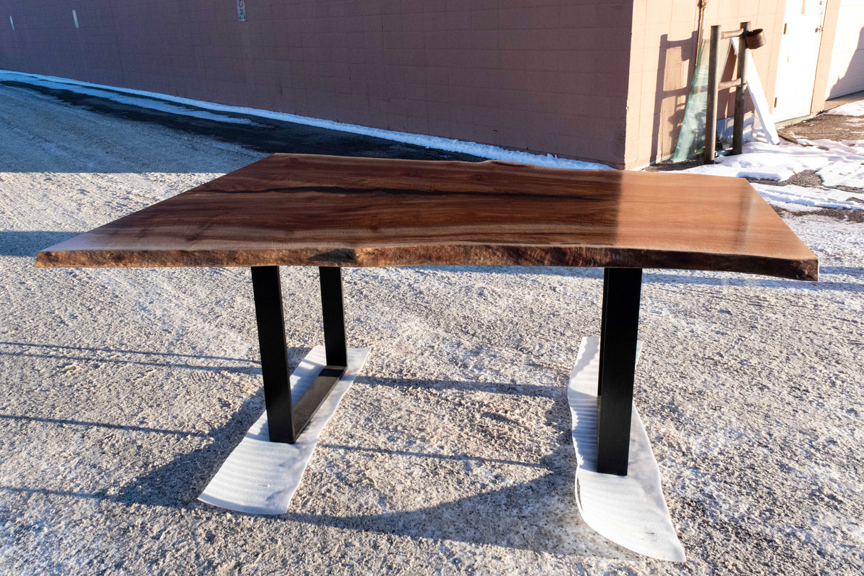 Live Edge Pecan Dining Table