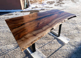 Live Edge Pecan Dining Table