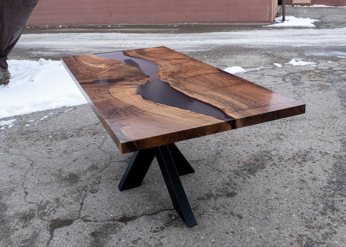 Bastogne Walnut Dining Table
