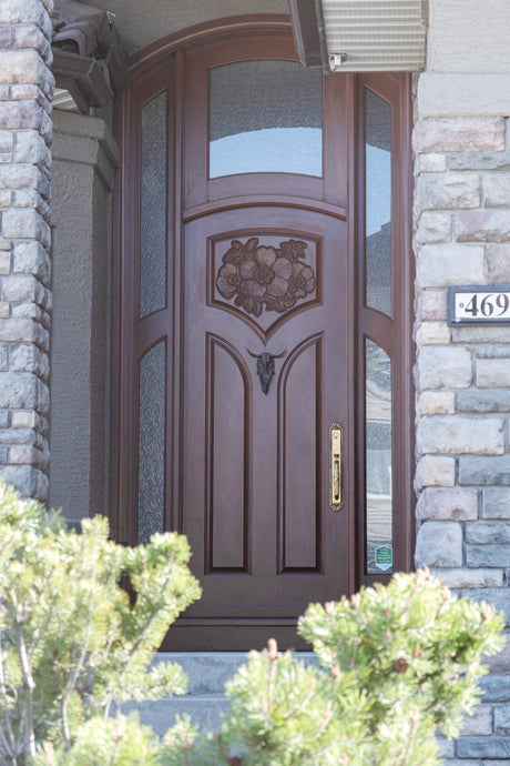 Cherry Exterior Door
