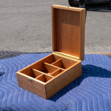 Fiddleback Mahogany Keepsake Box