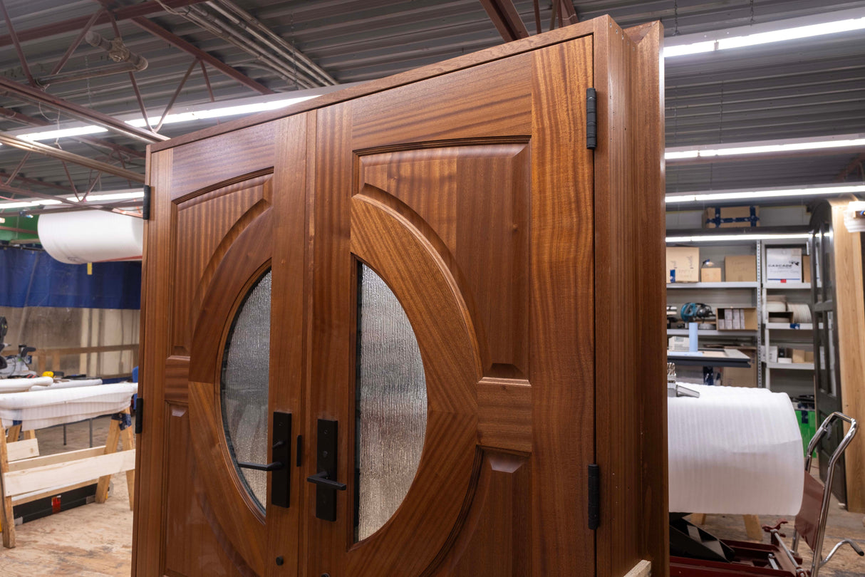 Sapele Exterior Door