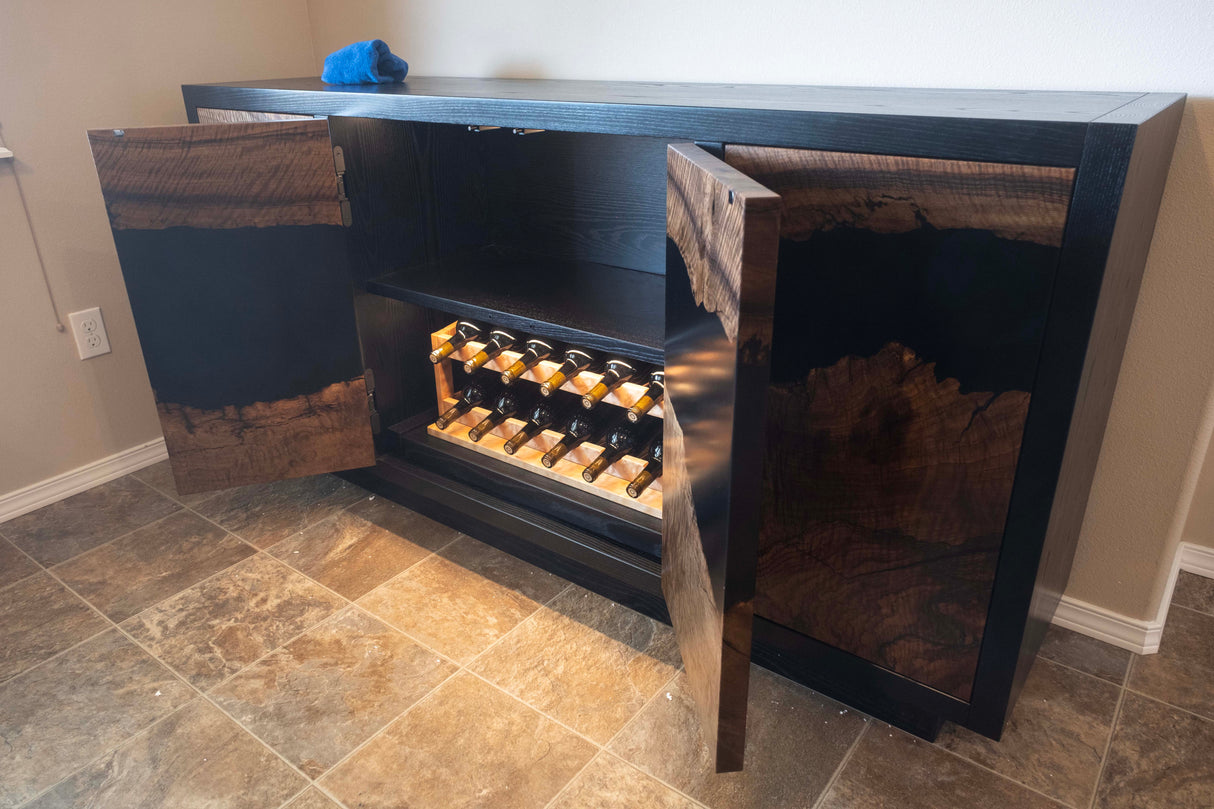 Bastogne Walnut Dining Set