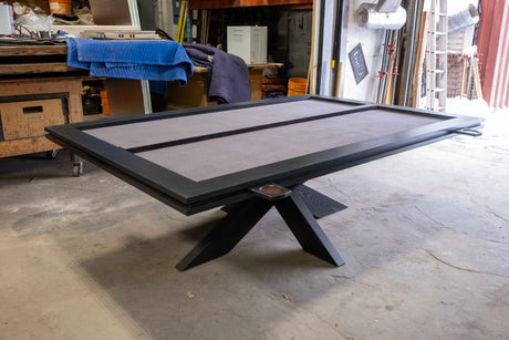 Bastogne Walnut Gaming Table