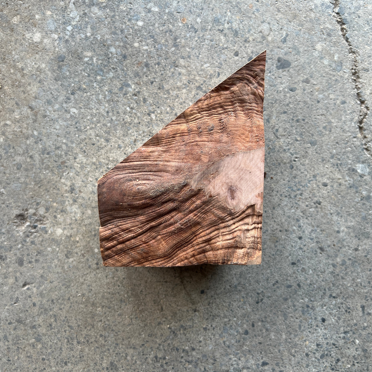 Madrone Burl 4”x4”x3”