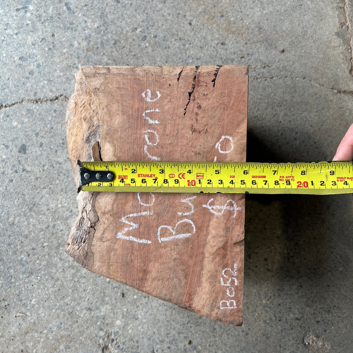 Madrone Burl 9”x6”x6”