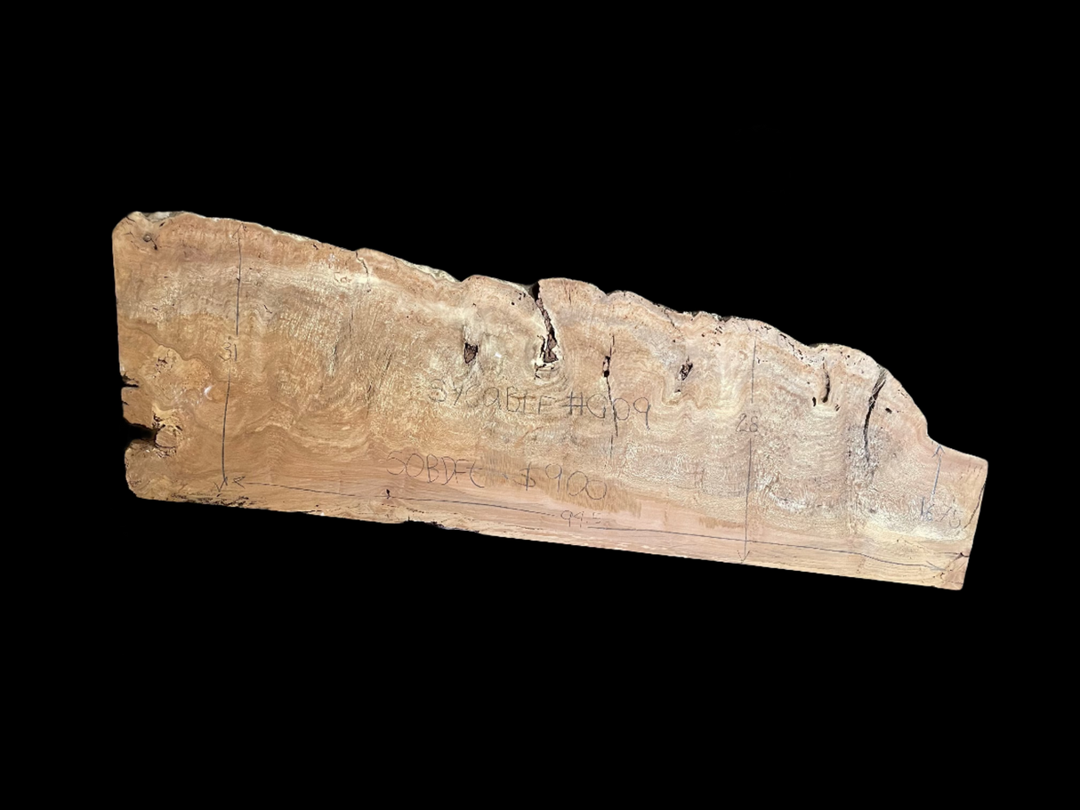 Sycamore Burl 12/4Live Edge #009
