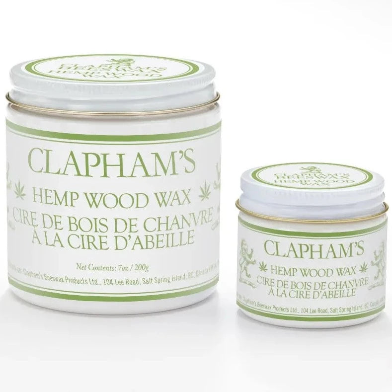 Claphams Hemp Wood Wax