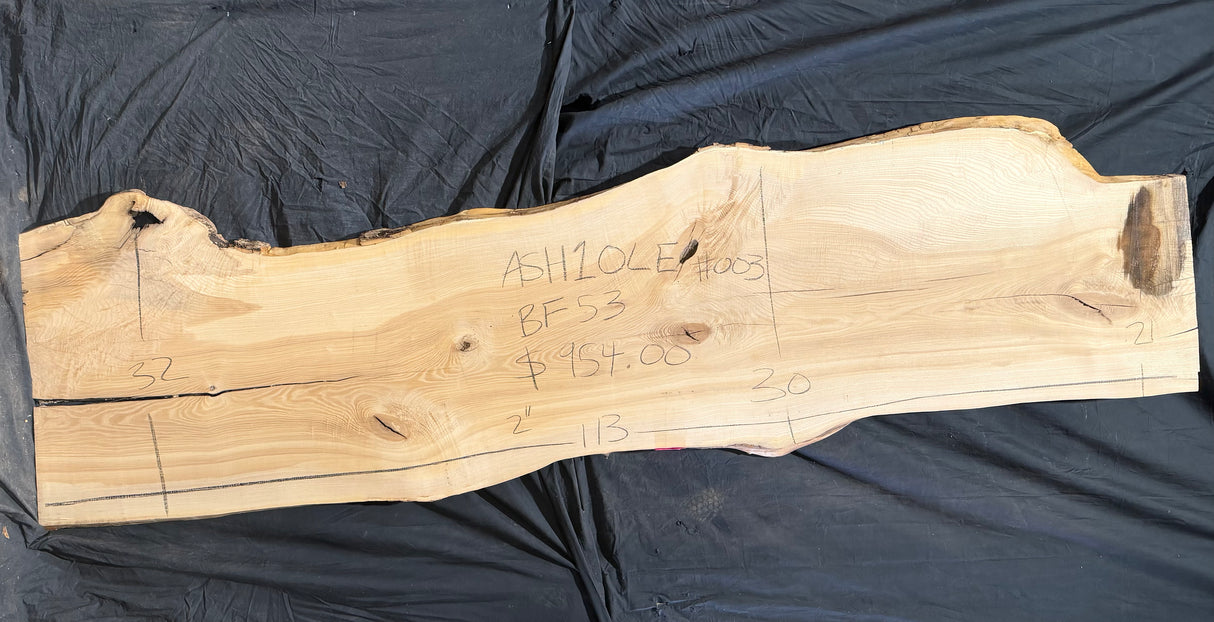 Ash 10/4 Live Edge #003