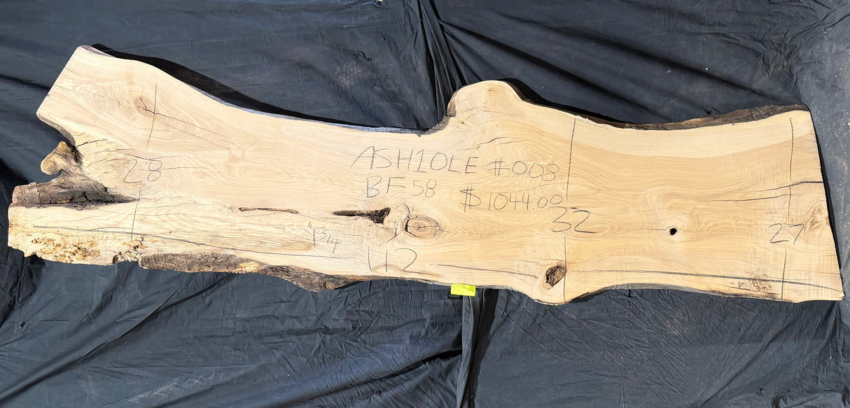 Ash 10/4 Live Edge #008