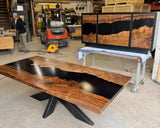 Bastogne Walnut Dining Set
