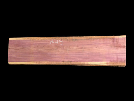 Purpleheart 5/4 Live Edge #045