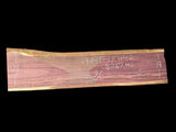 Purpleheart 5/4 Live Edge #042