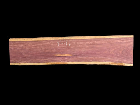 Purpleheart 5/4 Live Edge #041
