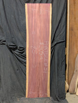 Purpleheart 5/4 Live Edge #034