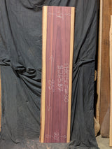 Purpleheart 5/4 Live Edge #030