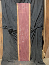 Purpleheart 5/4 Live Edge #025
