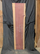Purpleheart 5/4 Live Edge #024