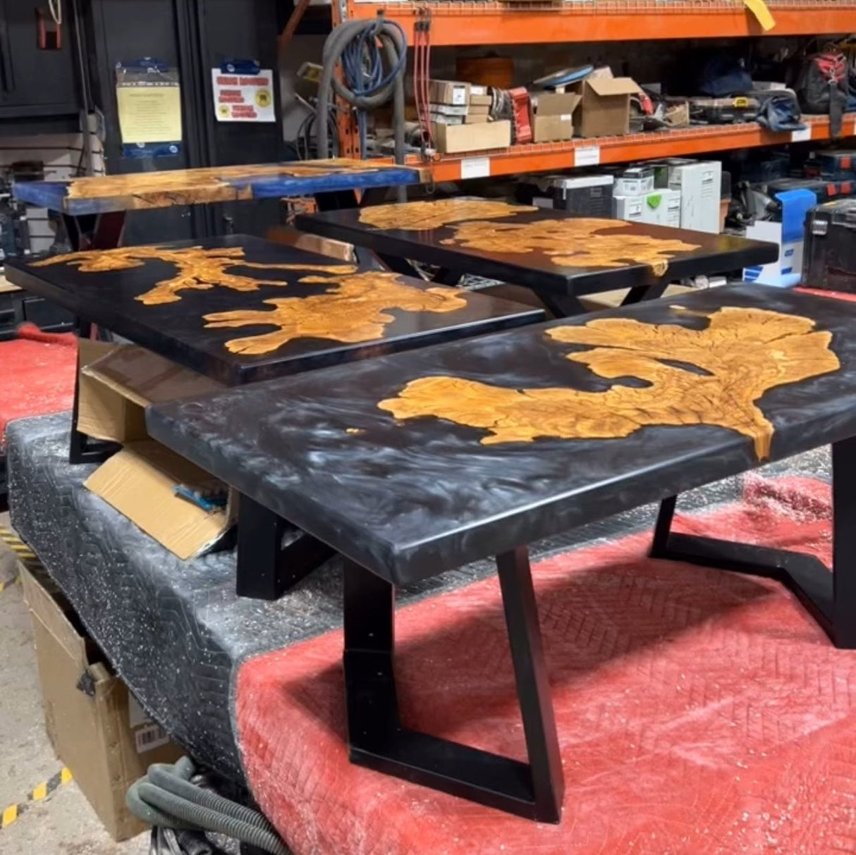 Resin Coffee Table Workshop