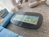 Resin Coffee Table to Display Art