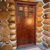 Bubinga Exterior Door