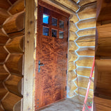 Bubinga Exterior Door