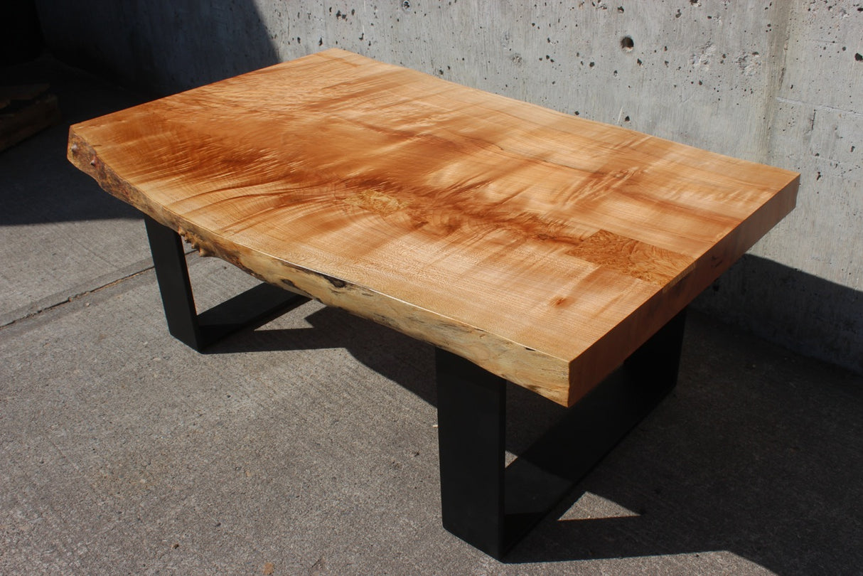 Figured Maple Coffee Table