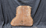 Claro Walnut Burl Cookie #050