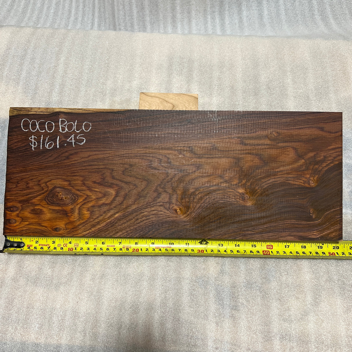 Cocobolo 20"x7.5"x1"