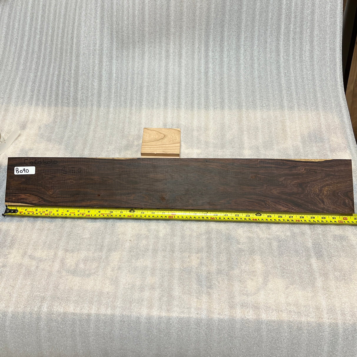 Cocobolo 32.5"x5"x1"