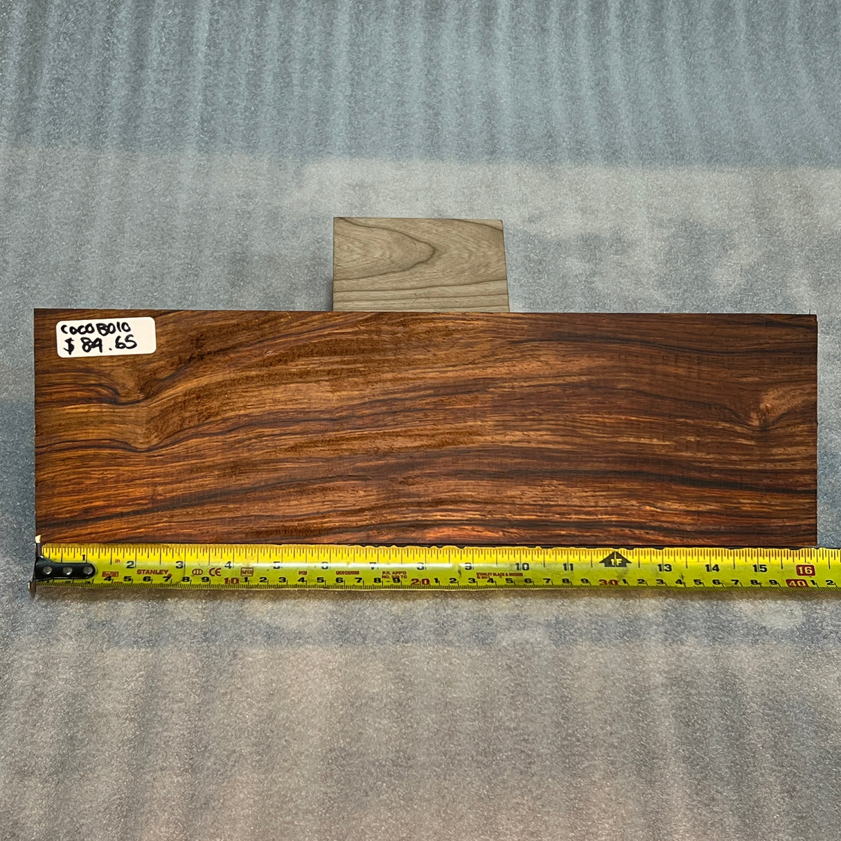 Cocobolo 16.25"x4.75"x1"