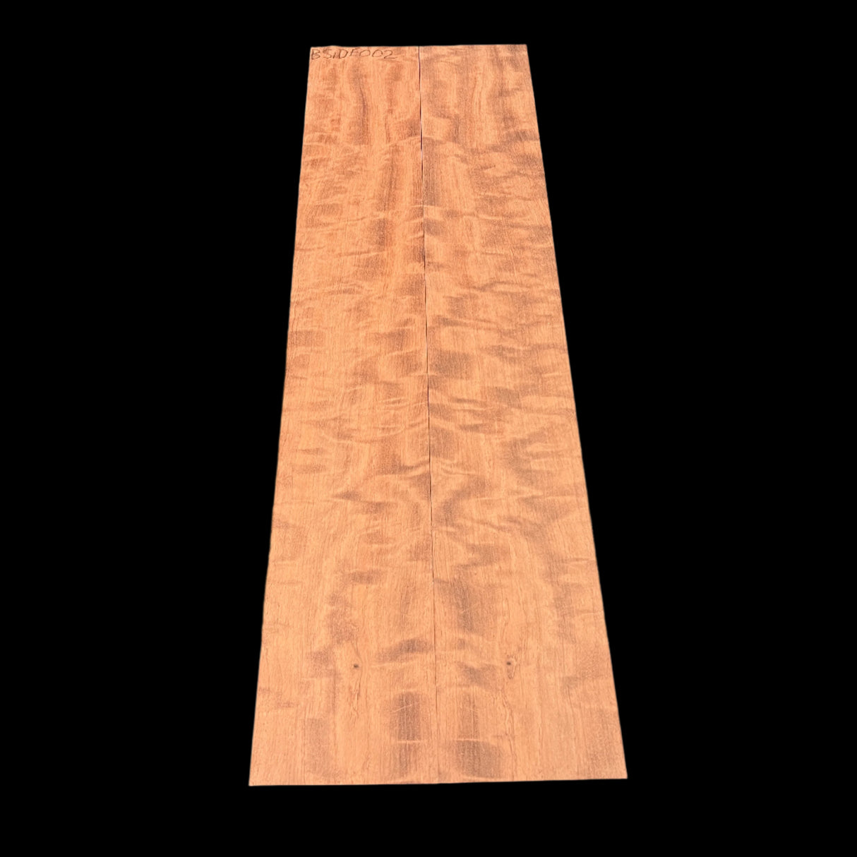 Figured Bubinga Acoustic Guitar Sides Set #002