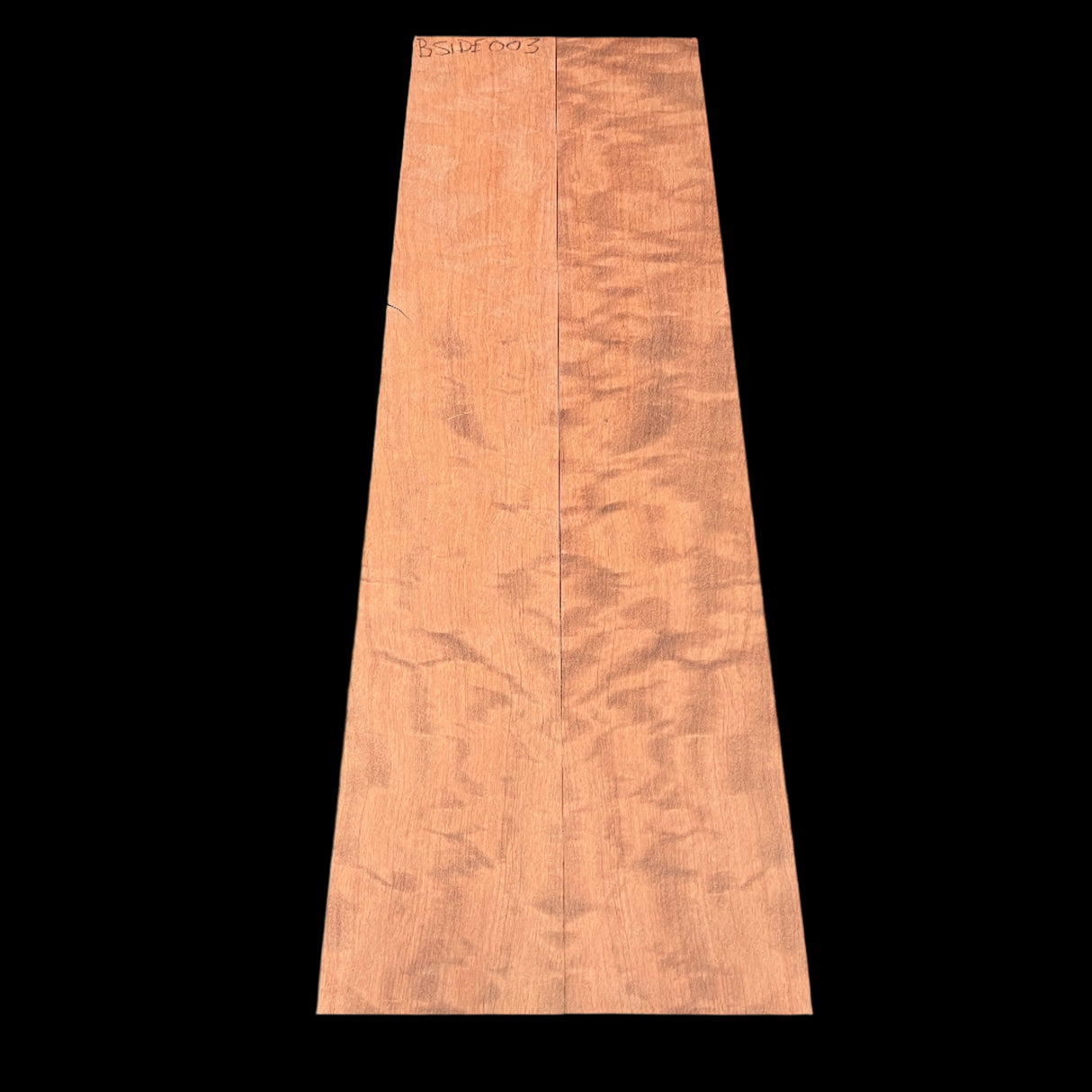 Figured Bubinga Acoustic Guitar Sides Set #003