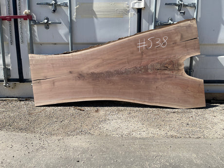 Black Walnut 10/4 Live Edge #538