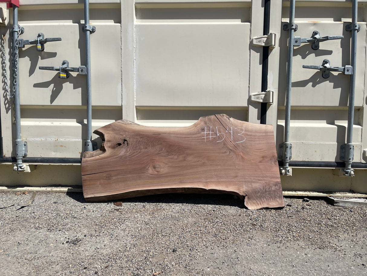 Black Walnut 10/4 Live Edge #543