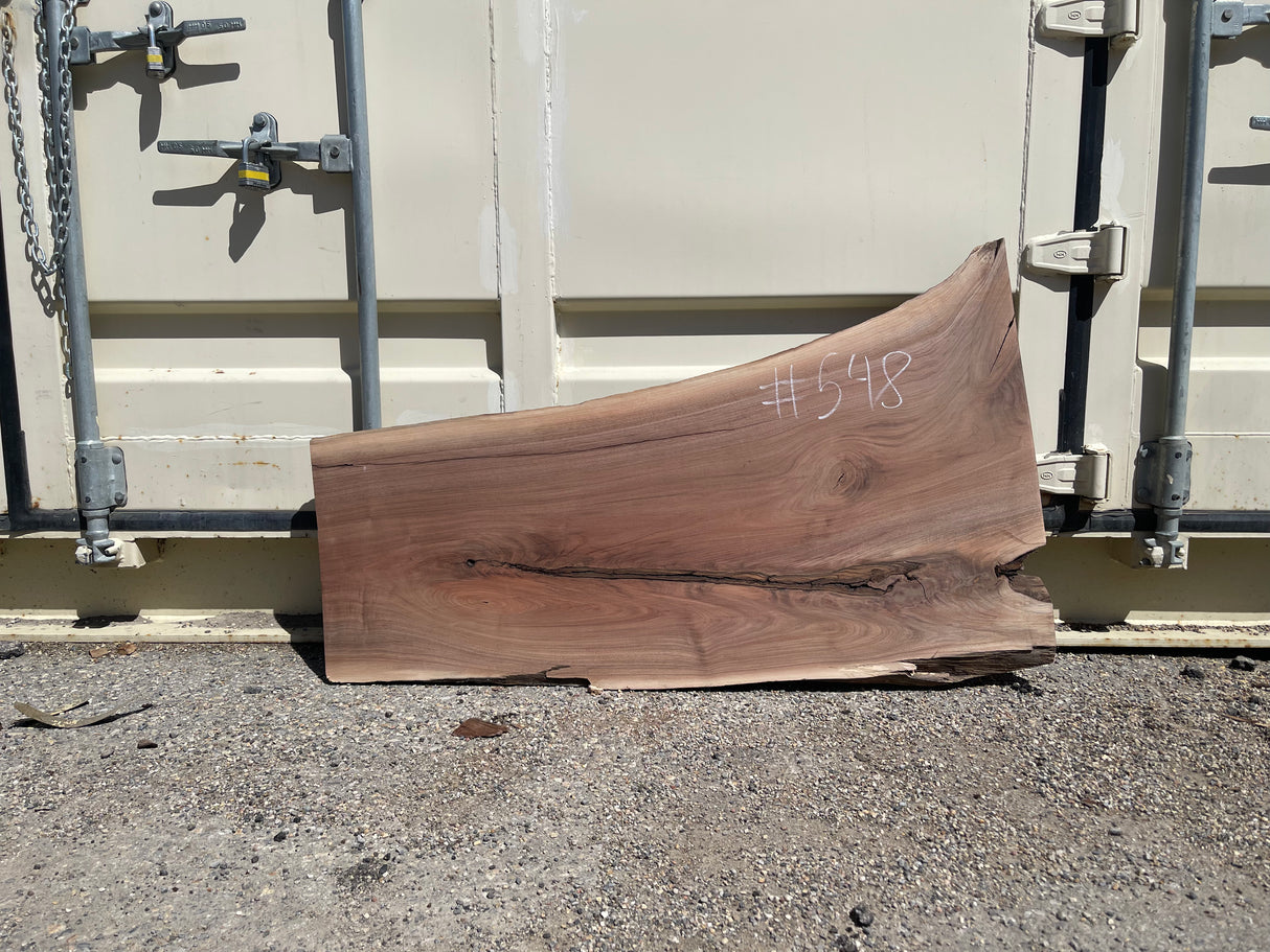 Black Walnut 10/4 Live Edge #548