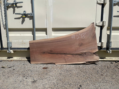 Black Walnut 10/4 Live Edge #548